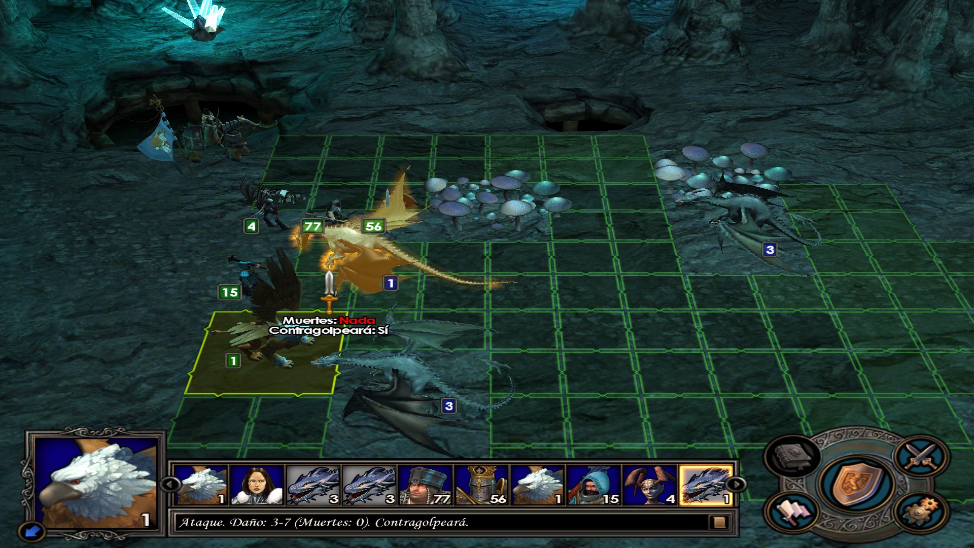 Pantallazo de Heroes of Might and Magic V para PC